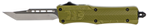 Cobra Enterpris 112481 CobraTec Knives SODCTK1STNS CTK-1  Small 2.75" OTF Tanto Plain D2 Steel Blade/OD