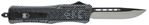 Cobra Enterpris 112491 CobraTec Knives MCFCTK1MDNS CTK-1  Medium 3" OTF Drop Point Plain D2 Steel Blade