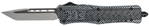 Cobra Enterpris 112493 CobraTec Knives MCFCTK1MTNS CTK-1  Medium 3" OTF Tanto Plain D2 Steel Blade/Carb