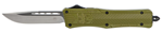 Cobra Enterpris 112494 CobraTec Knives MODCTK1MDNS CTK-1  Medium 3" OTF Drop Point Plain D2 Steel Blade