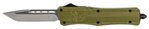 Cobra Enterpris 112496 CobraTec Knives MODCTK1MTNS CTK-1  Medium 3" OTF Tanto Plain D2 Steel Blade/OD G