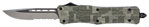 Cobra Enterpris 112501 CobraTec Knives MADCCTK1MDS CTK-1  Medium 3" OTF Part Serrated D2 Steel Blade Ar
