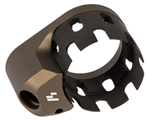 Strike Industri 112763 Strike ARECN&EEPFDE AR Castle Nut and Extended End Plate Flat Dark Earth Anodize