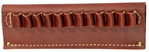 112977 Hunter Company 0545 Cartridge Belt Slide  Pistol 45 Cal 12 Rounds Chestnut Tan L