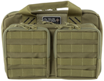 G.p.s Bag (gsm) 113150 G*Outdoors T1312PCT Tactical Quad +2 Pistol Range Bag Tan 1000D Polyester with Y