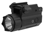 Tacfire 113622 TacFire FLP360F Full Size  360 Lumens Output White Picatinny/Weaver Mount Black