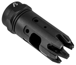 Strike Industri 113805 Strike MK9COMP Mini King 9mm Luger Compensator 1/2"-28 tpi Black Steel
