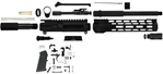 Tacfire 113822 TacFire SSPK300LPK10 AR Build Kit Pistol 300 Blackout AR Pistol Platform Black P