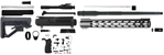 Tacfire 113828 TacFire SSRK308LPK18BN AR Build Kit Rifle 308 Win AR-10 Black Nitride Aluminum 5