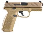 FN 66100490 509  9mm Luger 4" 10+1 Flat Dark Earth Flat Dark Earth Interchangeab