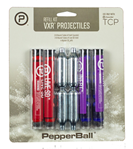Uts/pepperball 114728 PepperBall 970010216 TCP VXR Projectile Refill Kit 2-6 Count Tubes of Inert proj