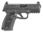 FN 66100588 509M MRD 9mm Luger 4" 10+1 Black Interchangeable Backstrap Grip