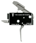 Triggertech 115465 TriggerTech AR0TBS33NNF Competitive Primary  Two-Stage Flat Trigger with 3.50 lb