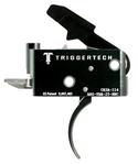 Triggertech 115468 TriggerTech AROTBB25NNC Adaptable Primary  Two-Stage Traditional Curved Trigger