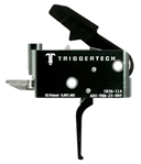 Triggertech 115469 TriggerTech AROTBB25NNF Adaptable Primary  Two-Stage Flat Trigger with 2.50-5 lb
