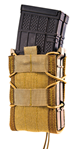 115510 High Speed Gear 112R00CB TACO X2R Mag Pouch Double Style made of Nylon with Coyo