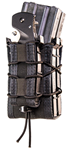 115512 High Speed Gear 112RP0BK TACO X2RP Mag Pouch Triple Style made of Nylon with Bla
