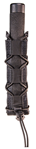 115517 High Speed Gear 11EX00BK TACO Extended Mag Pouch Single Style made of Nylon with