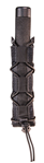115532 High Speed Gear 13EX10BK TACO Extended Mag Pouch Single Style made of Nylon with