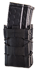 115545 High Speed Gear 162R00BK TACO X2R Mag Pouch Double Style made of Polymer with Bl