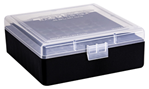 Berrys Manufact 115566 Berrys 15382 003 Ammo Box 38 Special,357 Mag 100rd Clear Lid w/Black Bottom