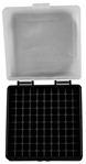 Berrys Manufact 115574 Berrys 63600 Ammo Box  22 LR 100rd Clear Lid w/Black Bottom