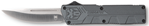 Cobra Enterpris 115609 CobraTec Knives GYCTLWDNS Lightweight  3.25" OTF Drop Point Plain D2 Steel Blade