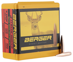 Berger Bullet/c 115664 Berger Bullets 26571 Classic Hunter  6.5mm .264 Dia 135 GR Boat Tail (BT) 100 Pe