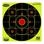 115755 Birchwood Casey 35912 Dirty Bird Sight-In Circle Paper Hanging Pistol/Rifle 12"
