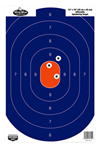 115757 Birchwood Casey 35720 Dirty Bird  Silhouette Tagboard Hanging Pistol 12" x 18" B