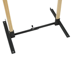 115773 Birchwood Casey 49018 Adjustable Target Stand Black Metal 13"-25"