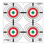 115777 Birchwood Casey 37253 EZE-Scorer  12" Bullseye Paper Hanging Multi-Color 13 Per
