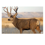 115792 Birchwood Casey 37482 EZE-Scorer  Mule Deer Paper Hanging 23" x 35" Multi-Color