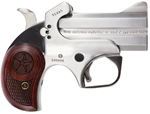 TEXAS Bond Arms BATD357MAG Texas Defender 357 RemMag 3" 2rd Lam Rosewood Grip Satin SS
