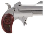 COWBOY Bond Arms BACD357MAG Cowboy Defender 357 RemMag 3" 2rd Lam Rosewood Grip SS