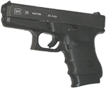 11596 Pearce Grip PG36 For Glock 36 Grip Extension Black Polymer