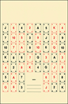 Action Target I 116055 Action Target CARD1100 Playing Card #1 52 Playing Cards Paper 22.50" x 24" Multi
