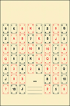 Action Target I 116056 Action Target CARD2100 Playing Card #2 52 Playing Cards Paper 22.50" x 24" Multi