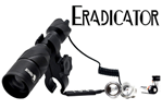 116224 Predator Tactics 97512 Eradicator Light Kit Matte Black Red Filter 300 yds Range