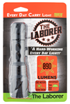 116241 Predator Tactics 97490 The Laborer  Matte Black Aluminum White 890 Lumens 282 Me