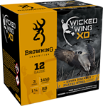 Browning Ammuni 116348 Browning Ammo B193411230 BXD Waterfowl 12 Gauge 3" 1-1/4 oz BB Shot 25 Bx/ 10 Cs