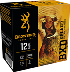 Browning Ammuni 116351 Browning Ammo B193511225 BXD Upland 12 Gauge 2.75" 1 3/8 oz 5 Shot 25 Bx/ 10 Cs