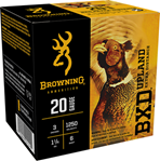 Browning Ammuni 116354 Browning Ammo B193512036 BXD Upland 20 Gauge 3" 1 1/4 oz 6 Shot 25 Bx/ 10 Cs