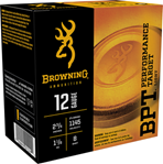 Browning Ammuni 116357 Browning Ammo B193611228 BPT  12 Gauge 2.75" 1 1/8 oz 8 Shot 25 Bx/ 10 Cs