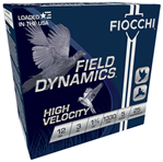 Fiocchi Ammunit 116793 Fiocchi 123HV5 Field Dynamics  12 Gauge 3" 1 3/4 oz 5 Shot 25 Bx/ 10 Cs