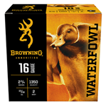 Browning Ammuni 117665 Browning Ammo B193411622 BXD Waterfowl 16 Gauge 2.75" 15/16 oz 2 Shot 25 Bx/ 10