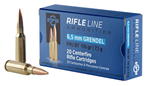 Tr&z Usa Tradin 117752 PPU PP6GF Standard Rifle  6.5 Grendel 110 gr Full Metal Jacket Boat-Tail (FMJBT)