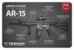 Tekmat 117821 TekMat TEKR17AR15MEDIA Liberal's Guide To The AR-15 Cleaning Mat Multi Color Rub