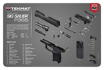 Tekmat 117828 TekMat TEKR17SIG9365 Original Cleaning Mat  Sig P365 Parts Diagram 11" x 17"