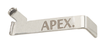 Apex Tactical S 117841 Apex Tactical 102103 Performance Connector  Silver Metal Most Glock